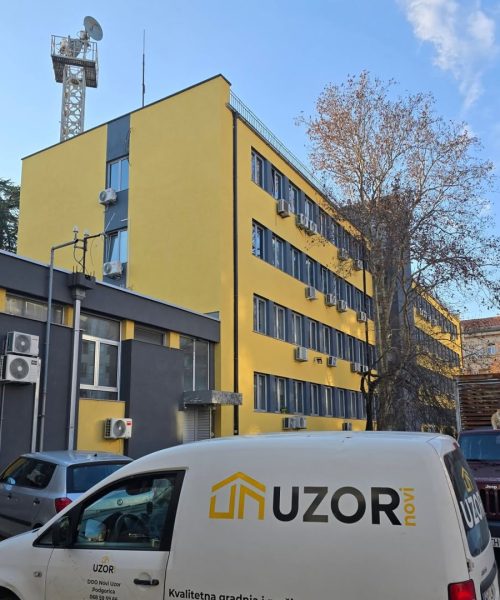 JOŠ JEDNA FASADA USPJEŠNO ZAVRŠENA...ZGRADA CGES #podgorica🇲🇪 #crnogorskielektroprenosnisistem (3)